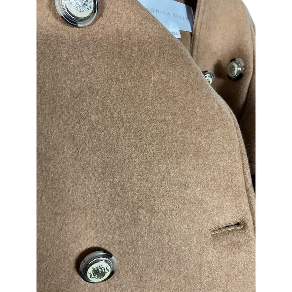 Veronica Beard Double Breasted Camel Cassie Coat Size XS - Picture 9 of 12